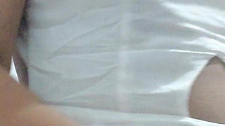 She Got Naked and Masturbated with a Dildo in Her Pussy