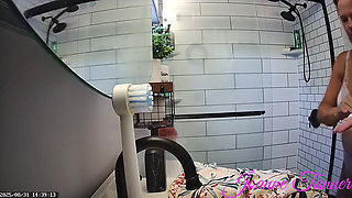 Mrs. Joanne Tanner a Real Public School Teacher Exposing Herself in The Shower
