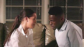 Jelous Alina Lopez got her pussy romp by a black monster cock