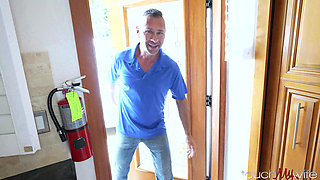 Husband Pushes Reserved Wife to Try a Big Fat Penis - Touchmywife -