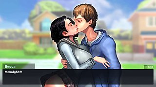 Stepmom and stepson create a steamy scene part one