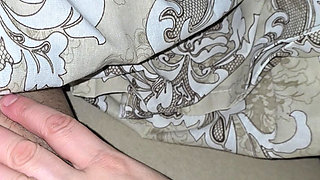 Step mom hand slip or not on step son dick without condom