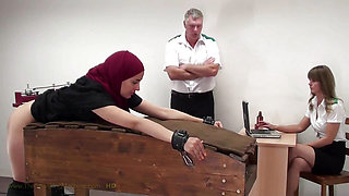Yasmeena3 Spanking Machine - Ass Whipping