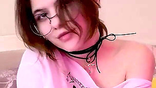 Cute Tease Without Panties Touches Herself