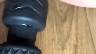 Sexy Busty Amateur Blonde Toys Orgasm