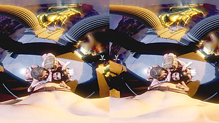 Worship Goddesses - triple blowjob in a classic temple featuring amazon version of Super Girl, Powergirl and Wonder Woman