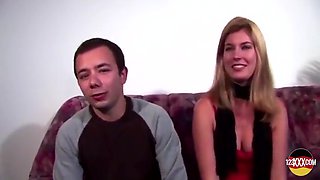 Sexy Blonde Babe Has A Dream Of A Mouth Filled With Cum With Blonde Dream