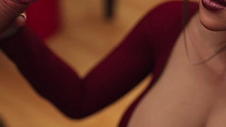 Sexy Married Teacher Having Threesome with Two Lucky Students - the Office