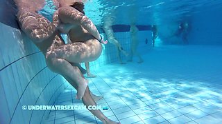 They Could Almost Try An Underwater Tit Fuck