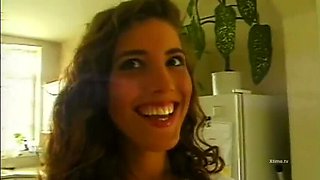 Cute 18 Year Old Girl Gangbanged and Facialed Outdoors