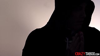 Big bum teenage fucks naughty intruder