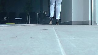 Swiss MILF Wetting Jeans