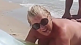 Fuck My Step Mom on the Beach