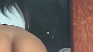 Viral Video: Big-ass Brunette Caught Fucking Her With Stepdad