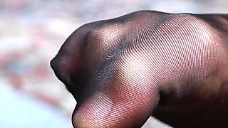 Secretary Kerry’s Tired Nylon Feet & Heel Play - Part 2