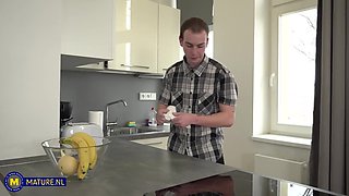 Seduced To Fuck My Hot Perfect Ass Stepmom Ola Ramona In The Kitchen While My Dad's At Work - MatureNl