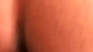 Hot hairy ebony girl fucked by a BBC and facialized