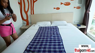 Farang screwing a cute Thai teenage masseur
