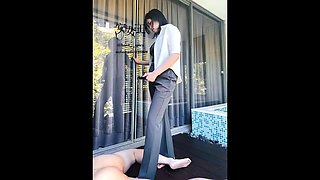 Mistress Ann - After He Kneels And Can'T Get Up, I Stomp On