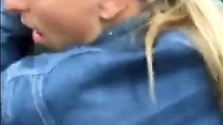 Deutsche Blonde Amateur-Milf im Freien Gefickt