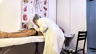 Patient Becomes Rigid in Front of the Nurse During the Examination