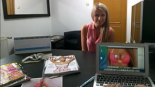 Nice Chick Gives Pussy At The Casting: Big Tits, Blowjob  Babe Porn