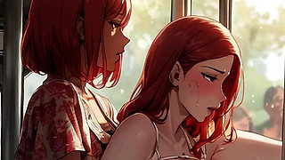 Milky MILFs Breastfeed Each Other on the Bus in New Spicy Toons Hentai