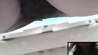 Amateur asian girl masturbates with dildo on cam