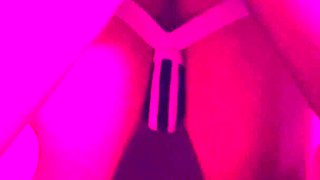He Worshiped His Mistress's Feet. Pegging on a Chair.
