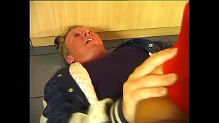 Busty Redhead MILF Ass Fucked and Cumshot on Ass Cheeks by Big Mature Cock