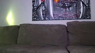 Kinky teen couple practices bdsm foot fetish