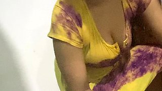 Indian Aunty and House Owner