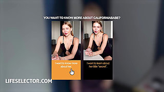 A Hot Masturbationg and Blowjob Session with Californiababe