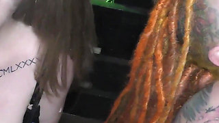 Super Bukkake Party with Piggy and Kitten_2