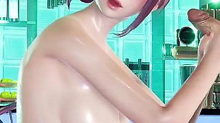 Nakai Yukino Pool Party in a Bikini No Hands Blowjob Wet Titjob and Face Cumshot with Sitting Handjob in 3D Hentai