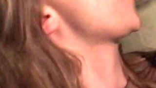 Young Skinny Girl Fucks Two Cocks Sucking Them Well