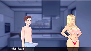 Story vintage, mom step son, real scene movie