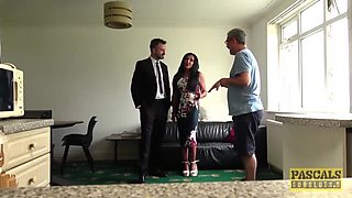 Busty British MILF Nicole Dupapillon Takes Rough Anal & Throat Fuck - BDSM Domination