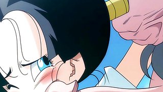 Kame Paradise 3 Multiversex Uncensored - Videl Learn How to Give Head by Foxie2k