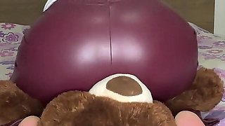 Teddy's Toxic Treat: Leather Pants Fart Fest