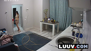 LUUV. Emily and Damon cook dinner at 11 PM, knowing their daily kitchen talks are perfect reality show