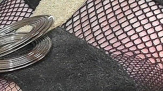 Stockings, Sandals and Cock (cam2)