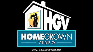 An Amateur Couple Shoot a Home Porno