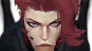 Black Widow gives a blowjob and makes time to stop you and buy time.