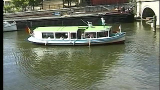 Amateur swingers fucking outdoor in a bar