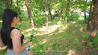 COMPLETE GIRLFRIEND EXPERIENCE: Camping, Fishing, Cooking and Outdoor Sex!