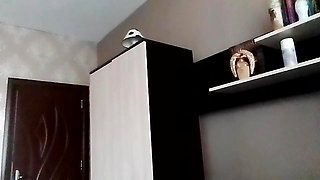 Sexy tits massage at home
