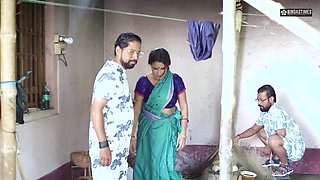 Erotic Bihari Bhabhi wants Two Big Penis for sex when her husband not around at home