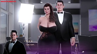 Shared Hotwife very sexy striptease for Lover and Cuckold Hubby - Apocalust Sexy Game Scenes