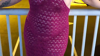 Hot Wife Showing off at the Resort!